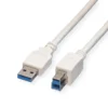 VALUE USB 3.2 Gen 1 Kabel, Typ A-B, Weiß, 0,8 M -AUKEY-Shop 02ec835a 4f64 4917 b375 f9298b3cbf57