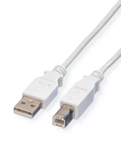 VALUE USB 2.0 Kabel, Typ A-B, Weiß, 4,5 M -AUKEY-Shop 04a3d9db 6299 46bf ad75 415861eaf342
