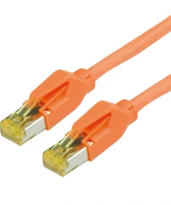 Null DRAKA Patchkabel Kat.6A (Class EA) S/FTP, UC900 TM31, LSOH, Orange, 1 M