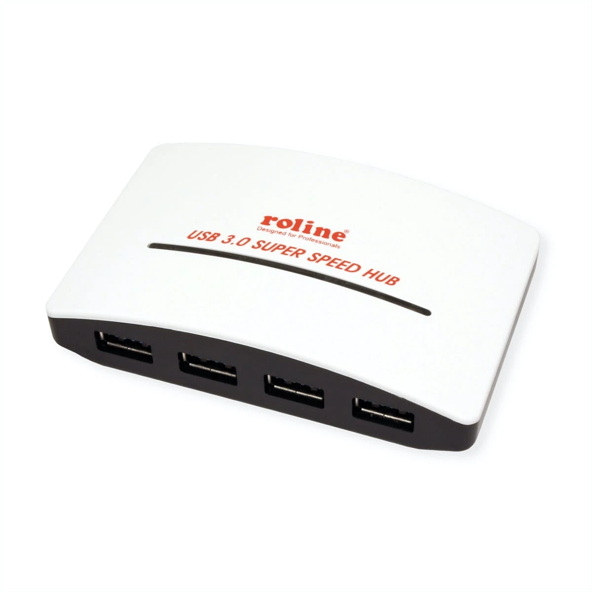 ROLINE USB 3.2 Gen 1 Hub "Black And White", 4 Ports, Mit Netzteil 3 ROLINE USB 3.2 Gen 1 Hub "Black And White", 4 Ports, Mit Netzteil