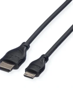 ROLINE HDMI High Speed Kabel Mit Ethernet, HDMI ST - Mini HDMI ST, 2 M -AUKEY-Shop 07627b12 f2db 46f7 afa1 77dee86830e3 1