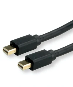 ROLINE Mini DisplayPort Kabel, V1.4, MDP - MDP, ST - ST, Schwarz, 1 M