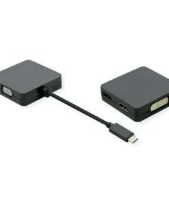VALUE Display Adapter USB Typ C - VGA / DVI / HDMI / DP