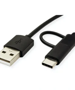 ROLINE USB 2.0 Sync- & Ladekabel Typ A - Typ C / Micro B, Schwarz, 1 M 14 ROLINE USB 2.0 Sync- & Ladekabel Typ A - Typ C / Micro B, Schwarz, 1 M -AUKEY-Shop 0a06e4b2 515c 4382 9e01 3bc665f57000
