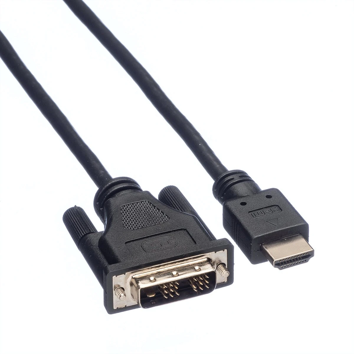 ROLINE Kabel DVI (18+1) ST - HDMI ST, Schwarz, 1 M 9 ROLINE Kabel DVI (18+1) ST - HDMI ST, Schwarz, 1 M – Bild 7