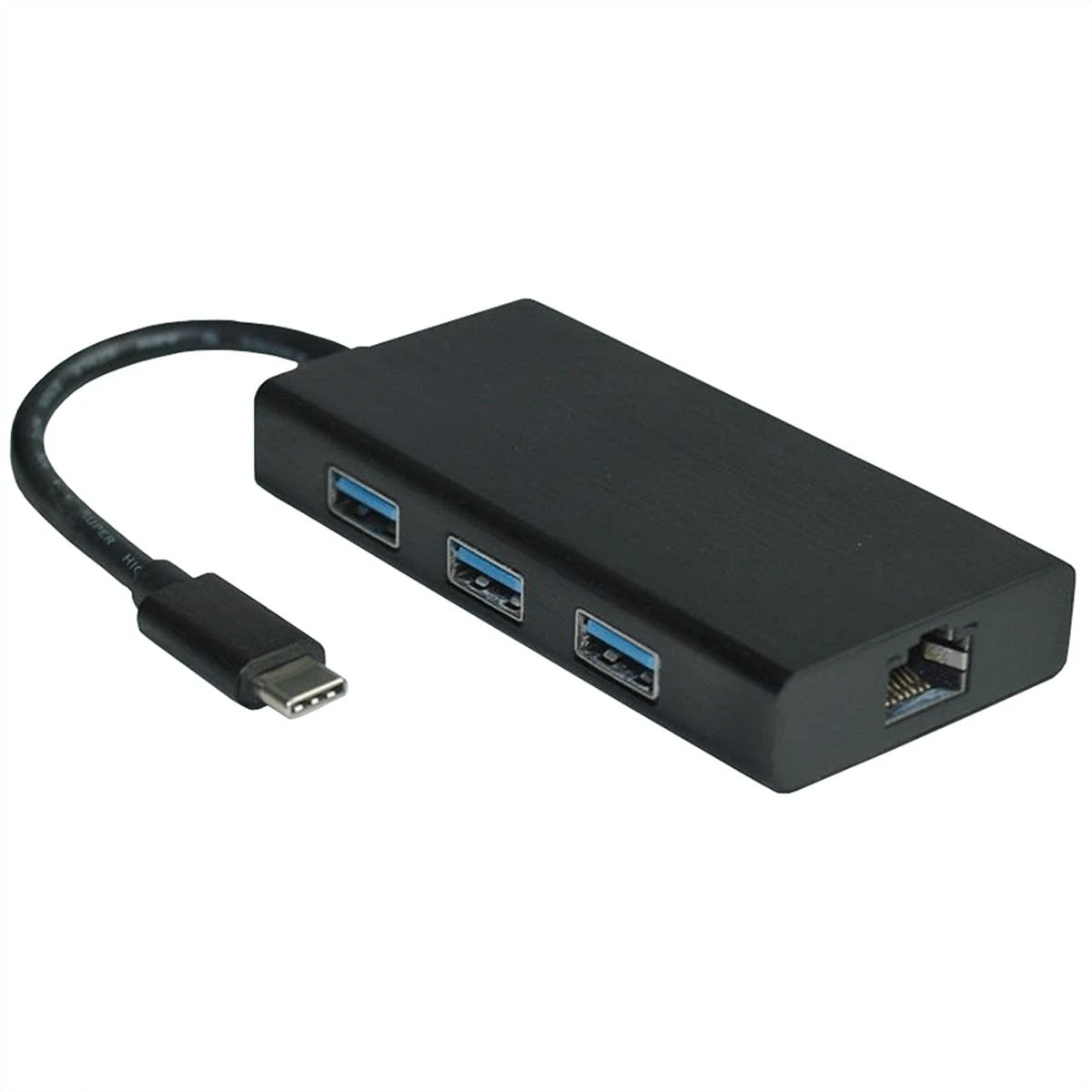 VALUE USB 3.2 Gen 1 Typ C Zu Gigabit Ethernet Konverter + Hub 3 VALUE USB 3.2 Gen 1 Typ C Zu Gigabit Ethernet Konverter + Hub