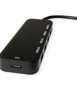 VALUE USB 3.2 Gen 1 Hub, 4fach, Typ C Anschlusskabel, Mit 1 PD-Port -AUKEY-Shop 0ee2f355 2ecc 4aae b6e4 5a565326349e