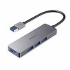 Null Aukey CB-H36 Aluminium Ultraflacher USB-3.0 USB-Hub Mit 4 Anschlüssen