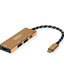 VALUE USB Typ C Dockingstation, HDMI 4K, 2x USB Typ A + Typ C PD -AUKEY-Shop 13cf92e8 e385 44bc bbe2 6bc616035cbf 2
