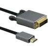 Null Helos Anschlusskabel, HDMI Stecker/DVI Stecker, PREMIUM 4K, 5,0m, Schwarz -AUKEY-Shop 16aa6c8b cfb2 49ae 8702 82059a0b614d 3