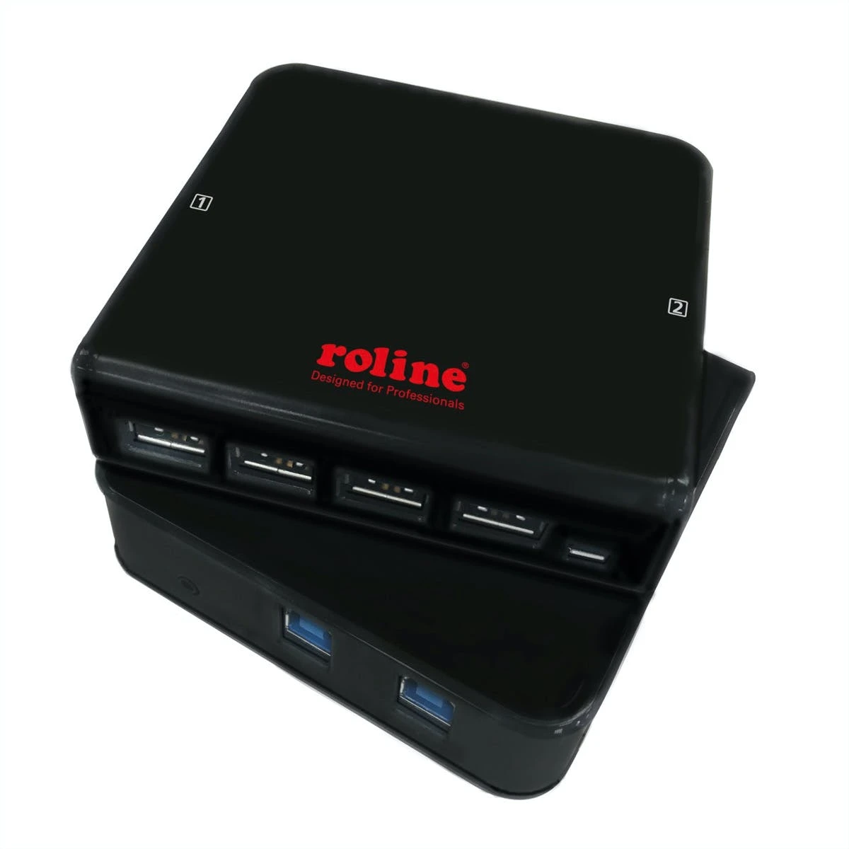 ROLINE USB 3.2 Gen 1 Switch, 2 PC, 4x USB 3.2 Gen 1 Ports 8 ROLINE USB 3.2 Gen 1 Switch, 2 PC, 4x USB 3.2 Gen 1 Ports – Bild 6