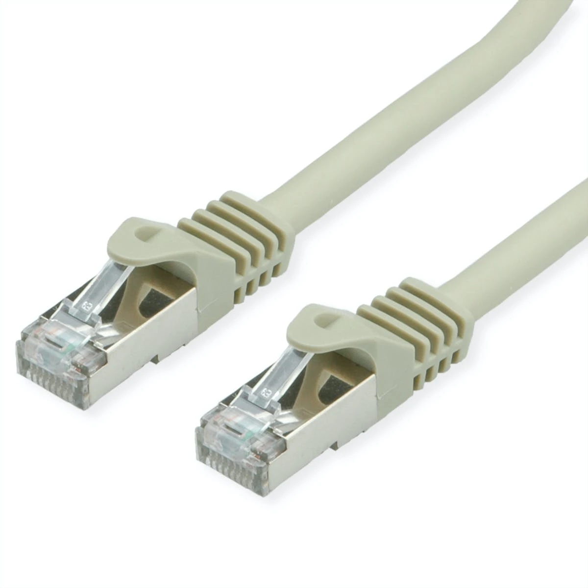 VALUE S/FTP-Kabel Kat.7, Mit RJ-45 Steckern (500 MHz / Class EA), Grau, 3 M 4 VALUE S/FTP-Kabel Kat.7, Mit RJ-45 Steckern (500 MHz / Class EA), Grau, 3 M – Bild 2