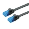 VALUE Patchkabel Kat.6A (Class EA) UTP, Extra-flach, Schwarz, 1,5 M -AUKEY-Shop 1d6c7c9e 33d4 46ed a0b0 72a2f1e27b5a