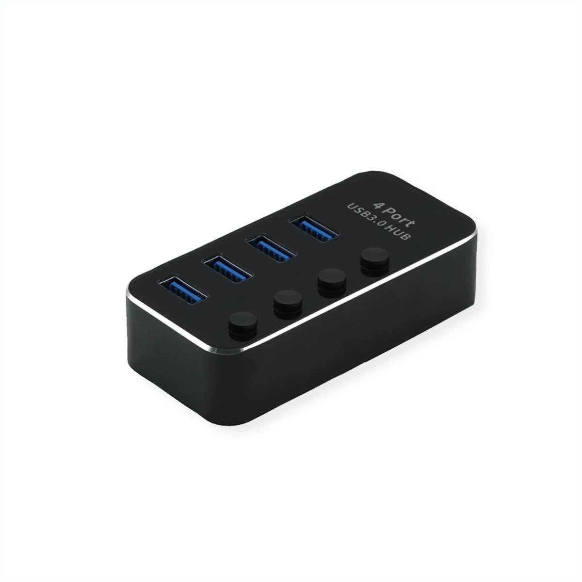 ROLINE USB 3.2 Gen 1 Notebook Hub, 4 Ports, Einzeln Schaltbar, Schwarz 3 ROLINE USB 3.2 Gen 1 Notebook Hub, 4 Ports, Einzeln Schaltbar, Schwarz