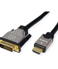 ROLINE Monitorkabel DVI (24+1) - HDMI, ST/ST, Schwarz / Silber, 10 M 14 ROLINE Monitorkabel DVI (24+1) - HDMI, ST/ST, Schwarz / Silber, 10 M -AUKEY-Shop 20f29b06 a90b 4a10 b964 353d4d3fe718