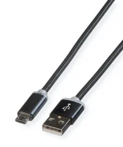 ROLINE USB 2.0 Spiralkabel, A - Micro B, ST/ST, 1 M -AUKEY-Shop 2330a4be 99ec 4d46 8a7d 675332df1176
