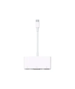 Null Apple USB-C VGA Multiport Adapter 24-Pin-USB Typ C M Weiß