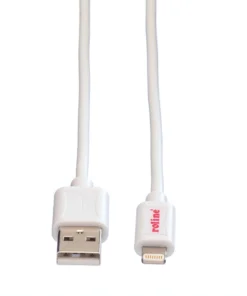 ROLINE USB 2.0 Sync- & Ladekabel Mit Lightning Connector, Weiß, 1 M -AUKEY-Shop 2657a3bf 0857 435d ba52 fd914b63467b