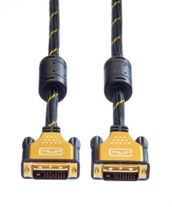 ROLINE GOLD Monitorkabel DVI, ST-ST, (24+1) Dual Link, Retail Blister, 3 M 14 ROLINE GOLD Monitorkabel DVI, ST-ST, (24+1) Dual Link, Retail Blister, 3 M -AUKEY-Shop 266ab721 ef0e 4241 be55 6c79b31ab1fe