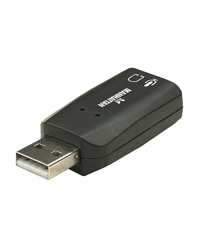 Null Manhattan 3-D Sound Adapter Soundkarte Stereo 4 Null Manhattan 3-D Sound Adapter Soundkarte Stereo – Bild 2