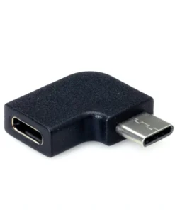 VALUE USB 3.2 Gen 2 Adapter, USB Typ C - C, ST/BU, 90°, Schwarz
