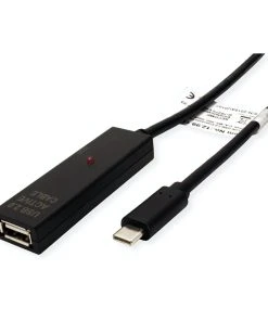 VALUE USB 2.0 Verlängerung, Aktiv, Mit Repeater, A-C, Schwarz, 20 M 15 VALUE USB 2.0 Verlängerung, Aktiv, Mit Repeater, A-C, Schwarz, 20 M -AUKEY-Shop 28ce184c c441 42df b4bc 21236c7b4e82