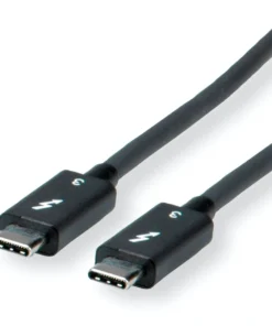 ROLINE Thunderbolt™ 3 Kabel, C-C, ST/ST, 40Gbit/s, 100W, Schwarz, 0,5 M -AUKEY-Shop 2a520afb 6a7b 4a36 949c e57da87ab442
