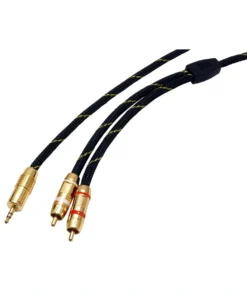 ROLINE GOLD Audio-Verbindungskabel 3,5mm Stereo - 2x Cinch, ST/ST, Retail Bliste -AUKEY-Shop 2a75fd84 bf89 413d 8d92 1c9a449c1f0a