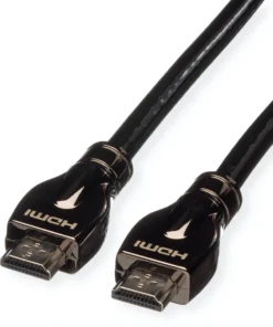 ROLINE 4K HDMI Ultra HD Kabel Mit Ethernet, ST/ST, Schwarz, 10 M