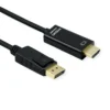 ROLINE DisplayPort Kabel DP - UHDTV, Slim, ST/ST, Schwarz, 1 M