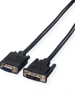VALUE DVI-VGA Kabel, DVI (12+5) ST - VGA ST, 3 M