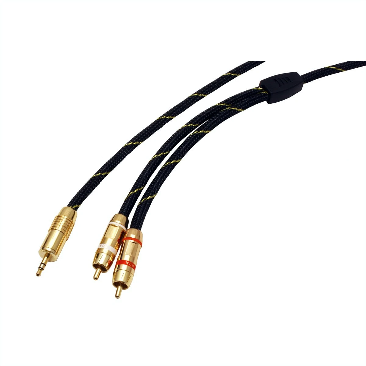 ROLINE GOLD Audio-Verbindungskabel 3,5mm Stereo - 2x Cinch, ST/ST, 5 M 8 ROLINE GOLD Audio-Verbindungskabel 3,5mm Stereo - 2x Cinch, ST/ST, 5 M – Bild 6