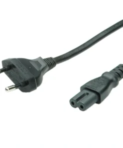 VALUE Netzkabel Euro-Flachstecker Auf C7, 2polig, Schwarz, 1,8 M -AUKEY-Shop 2faaa320 7e7c 46dd bb15 69ae8c83ad95