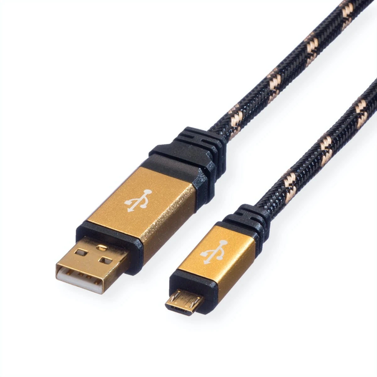 ROLINE USB 2.0 Kabel, A - Micro B (reversibel), ST/ST, 0,8 M 9 ROLINE USB 2.0 Kabel, A - Micro B (reversibel), ST/ST, 0,8 M – Bild 7