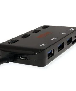 ROLINE USB 3.2 Gen 1 Hub, 3fach, Typ C Anschlusskabel, Mit CardReader, Ports Ein 14 ROLINE USB 3.2 Gen 1 Hub, 3fach, Typ C Anschlusskabel, Mit CardReader, Ports Ein -AUKEY-Shop 356d6844 249e 4c05 9708 ed411ed5fb24