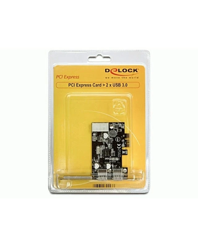 Null DeLock PCI Express Card > 2x USB 3.0 USB-Adapter PCI Express X1 5 Gbps PCI-Express 3 Null DeLock PCI Express Card > 2x USB 3.0 USB-Adapter PCI Express X1 5 Gbps PCI-Express