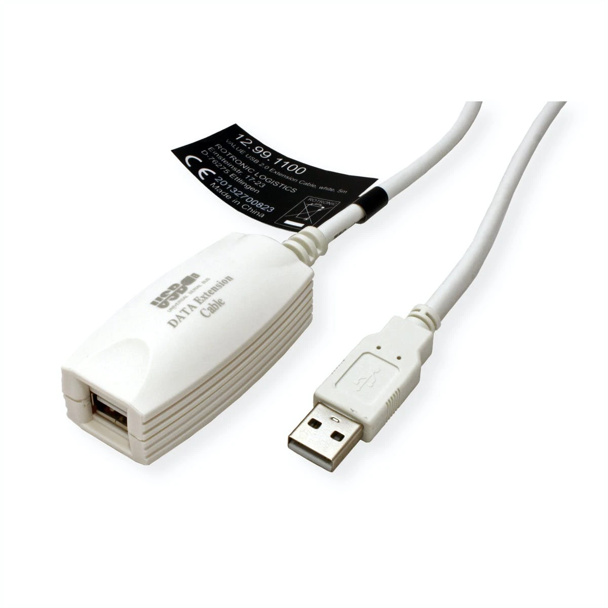 VALUE USB 2.0 Verlängerung, Weiß, 5 M 8 VALUE USB 2.0 Verlängerung, Weiß, 5 M – Bild 6