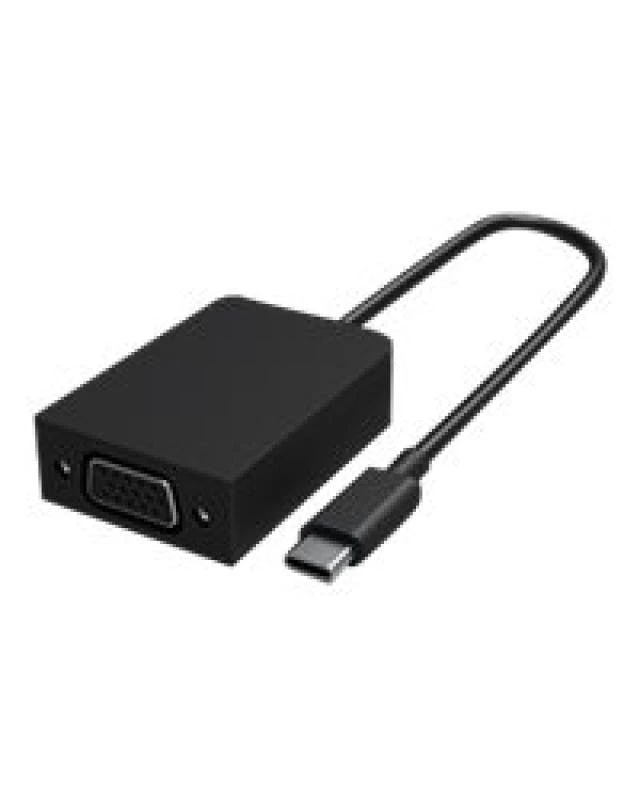 Null Microsoft USB-C To VGA Adapter Externer Videoadapter Schwarz 3 Null Microsoft USB-C To VGA Adapter Externer Videoadapter Schwarz