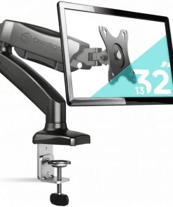 Null Single Monitor Spring-Assisted Pro Monitor Arm (Federunterstützter Mechanismus, Abnehmbares VESA-Plattendesign, Für 17-32 `Monitore) -AUKEY-Shop 3fc3150d 3e3b 4a34 90d5 0dfdee4ce0a6 5