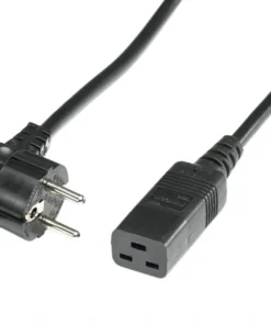 ROLINE Netzkabel Schutzkontakt- IEC320-C19 16A, Schwarz, 2 M -AUKEY-Shop 42d92445 20f9 4112 ba0a 2039d3fba027