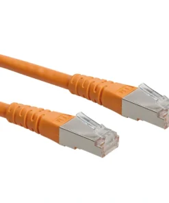 ROLINE Patchkabel Kat.6 (Class E) S/FTP (PiMF), Orange, 1 M -AUKEY-Shop 434262f7 64e8 4cd1 adb5 d9e0926c20e9