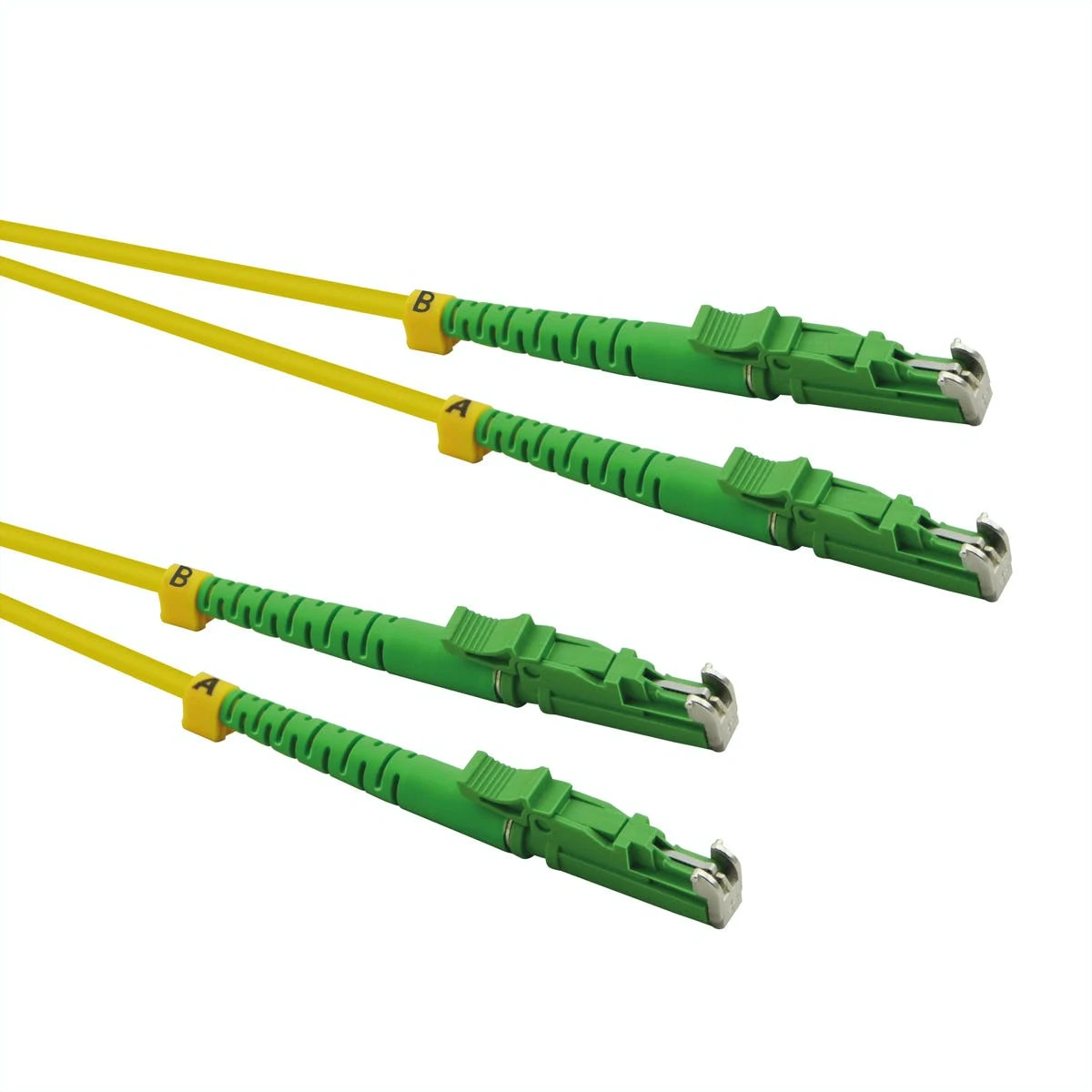 ROLINE LWL-Kabel Duplex 9/125µm OS2, LSH/LSH, APC Schliff, LSOH, Gelb, 0,5 M 5 ROLINE LWL-Kabel Duplex 9/125µm OS2, LSH/LSH, APC Schliff, LSOH, Gelb, 0,5 M – Bild 3