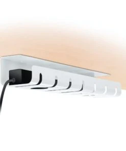 ROLINE Kabelkanal, Untertischmontage (2 Stück), Weiß -AUKEY-Shop 46a62762 faff 4c1c 9e3c 0ef2ca91b72d