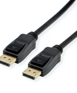 VALUE DisplayPort Kabel, V1.4, DP ST - ST, Schwarz, 2 M
