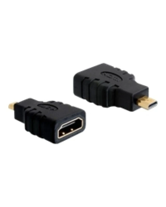 Null Delock High Speed HDMI With Ethernet Video-/Audio-/Netzwerkadapter 19-polig Micro-HDMI M W 23 Cm Schwarz 4 Null Delock High Speed HDMI With Ethernet Video-/Audio-/Netzwerkadapter 19-polig Micro-HDMI M W 23 Cm Schwarz – Bild 2
