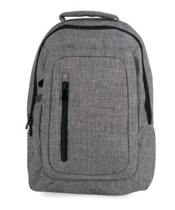 Null 1x Laptop Notebook Rucksack Aus Recycelten Pet-Flaschen 445 X 300 X 95 Mm Grau