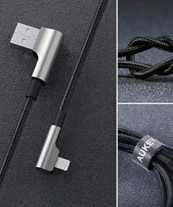 Null AUKEY CB-AL01 Satz USB-Nylonkabel - Lightning 2m 2 Stück 90-Grad-Stecker Apple MFi-Zertifikat 14 Null AUKEY CB-AL01 Satz USB-Nylonkabel - Lightning 2m 2 Stück 90-Grad-Stecker Apple MFi-Zertifikat -AUKEY-Shop 5050b85f 8a1c 4b54 91cb 1201c4cfad55