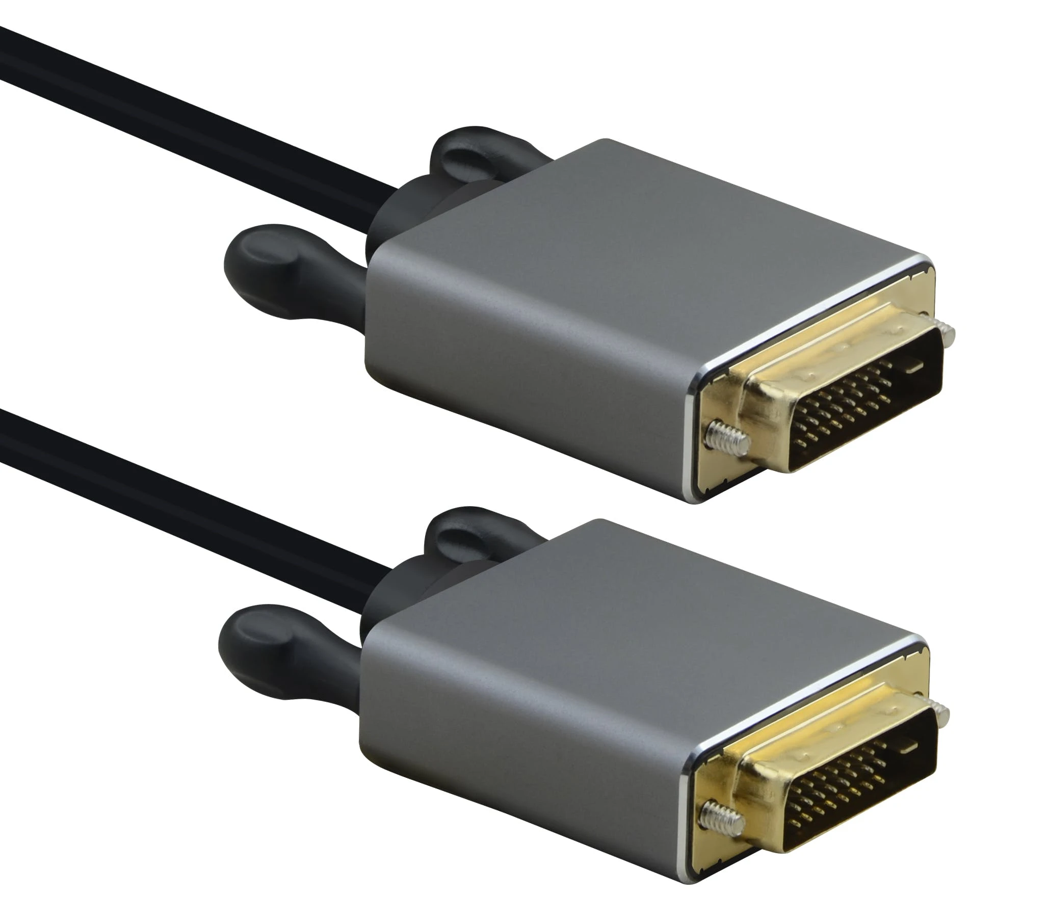 Null Helos Anschlusskabel, DVI Stecker/Stecker, PREMIUM 4K, 5,0m, Schwarz 7 Null Helos Anschlusskabel, DVI Stecker/Stecker, PREMIUM 4K, 5,0m, Schwarz – Bild 5