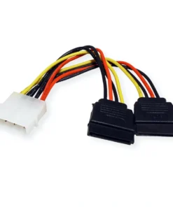 ROLINE Y-Adapterkabel 4 Pol. HDD / 2x SATA, 0,12 M -AUKEY-Shop 51a0f51c 1e28 4a6e b349 6a240686ac34