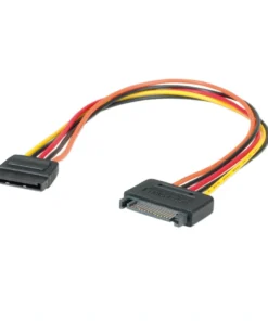 ROLINE SATA Stromverlängerungskabel, 0,3 M